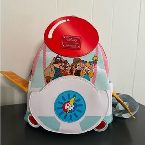 NWT Loungefly Chip ‘n Dale’s Rescue Rangers Disney 100 Mini Backpack